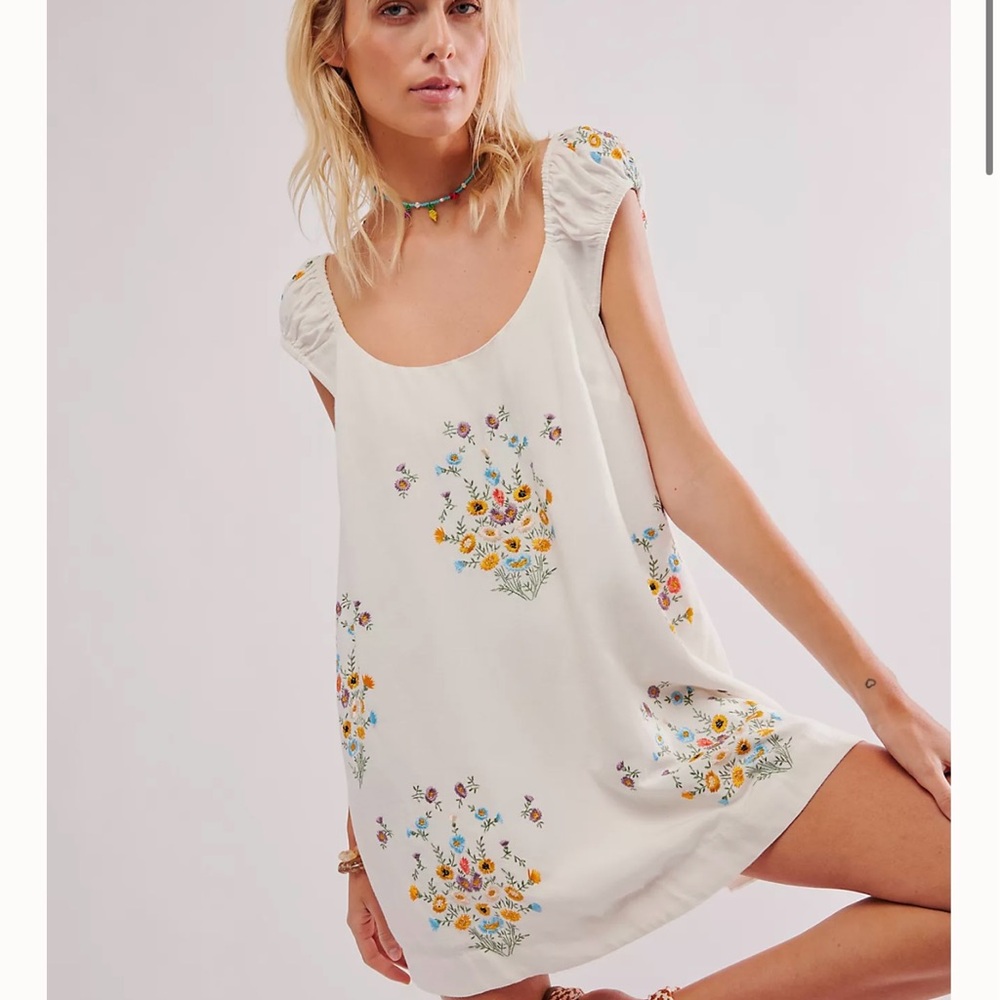 Free People - Wild Flower Mini Dress